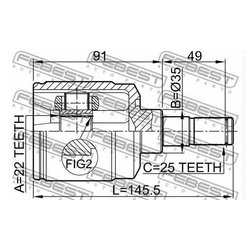 Фото Febest 1211-ACC