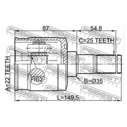 Febest 1211-CM10R