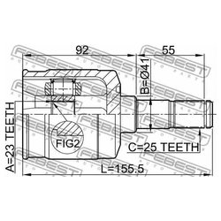 Фото Febest 1211-EFAT