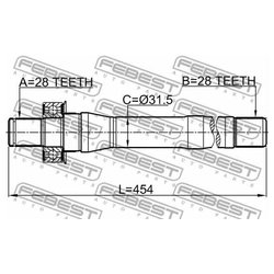 Фото Febest 1212-CMMT4WD