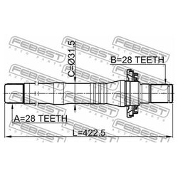 Febest 1212-SFCL