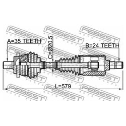 Febest 1614-211RH