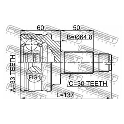 Фото Febest 1910-X3