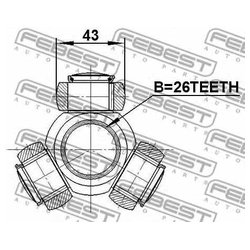 Фото Febest 2116-TC718TD