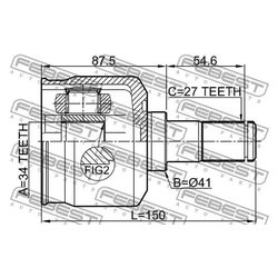 Febest 2211-MAGLH