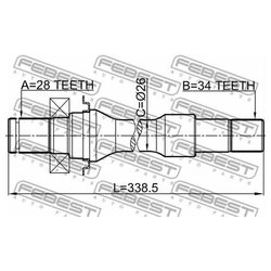 Фото Febest 2212-CARRH