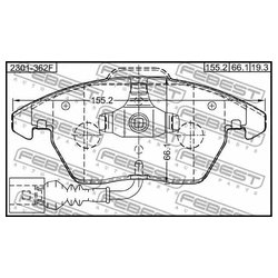 Febest 2301-362F