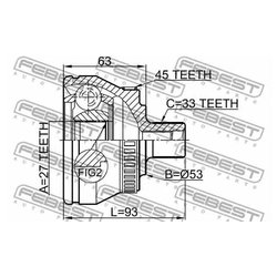 Febest 2310-034A45