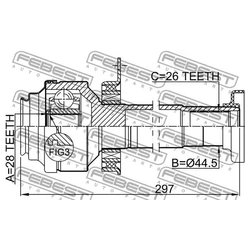 Febest 2311-T5RH