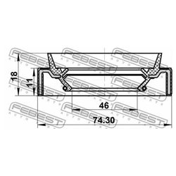 Febest 95JAS-48741118R