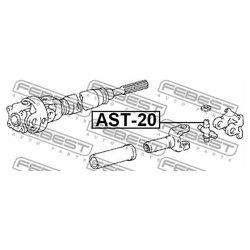 Фото Febest AST-20