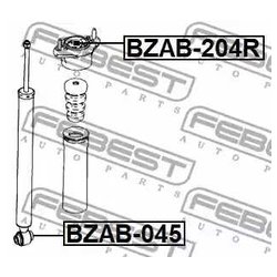 Febest BZAB-204R