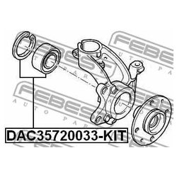 Фото Febest DAC35720033-KIT