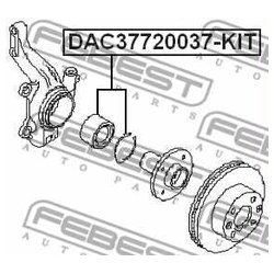 Фото Febest DAC37720037-KIT