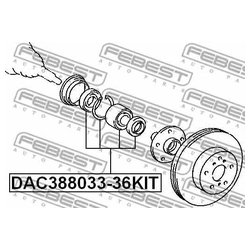 Febest DAC388033-36KIT