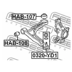Febest HAB-107