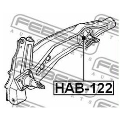 Febest HAB-122