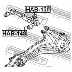 Febest HAB-150