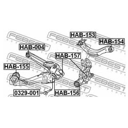 Febest HAB-155