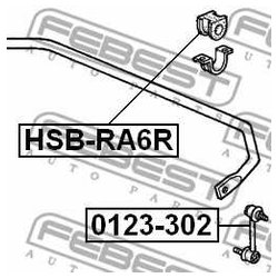 Фото Febest HSB-RA6R