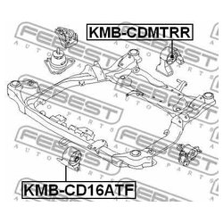 Febest KMB-CD16ATF