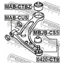 Фото Febest MAB-CTBZ