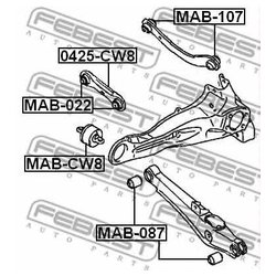 Febest MAB-CW8