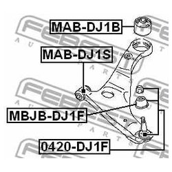 Febest MAB-DJ1B