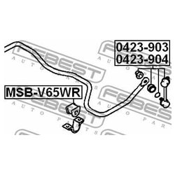 Febest MSB-V65WR