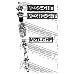 Фото Febest MZD-GHF