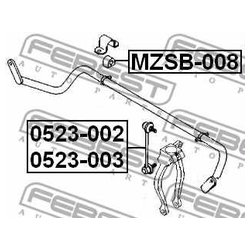 Febest MZSB-008