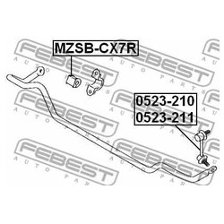 Febest MZSB-CX7R