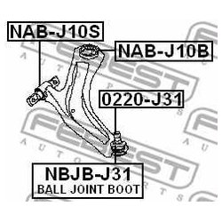 Febest NAB-J10B