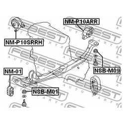 Febest NM-P10ARR