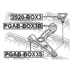 Febest PGAB-BOX3B