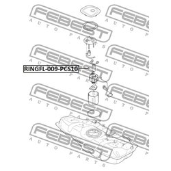 Febest RINGFL009PCS10