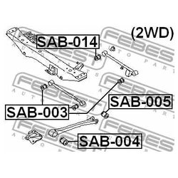 Фото Febest SAB-003