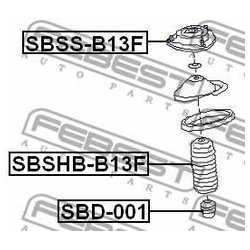 Febest SBSHB-B13F