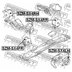 Febest SZM-SX4FR