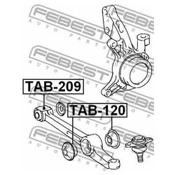 Фото Febest TAB-120