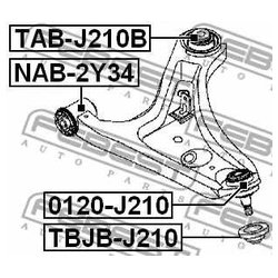 Febest TAB-J210B