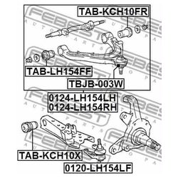 Febest TAB-KCH10X