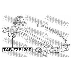 Febest TAB-ZZE120R