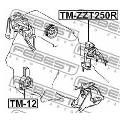Febest TM-ZZT250R
