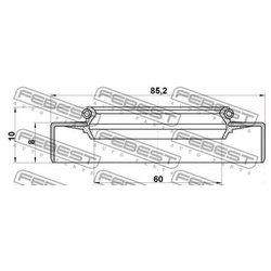 Фото Febest TOS-002