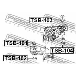 Febest TSB-101