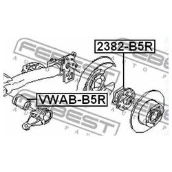 Febest VWAB-B5R