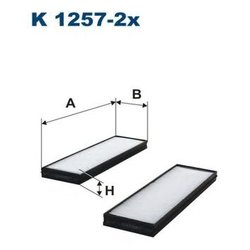 Filtron K1257-2x