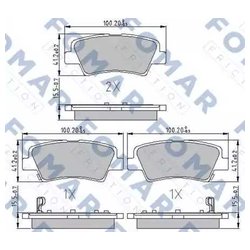 FOMAR Friction FO 207983