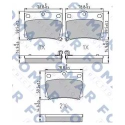 FOMAR Friction FO 239281